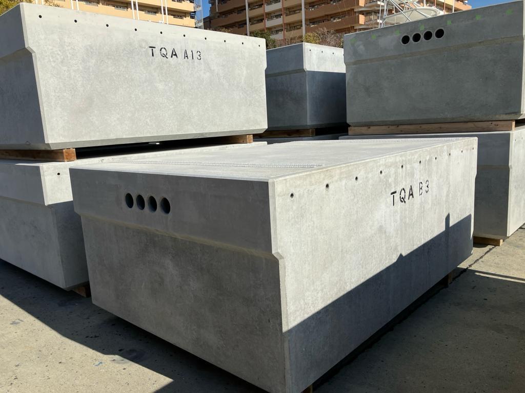 コンクリートウエイラー式