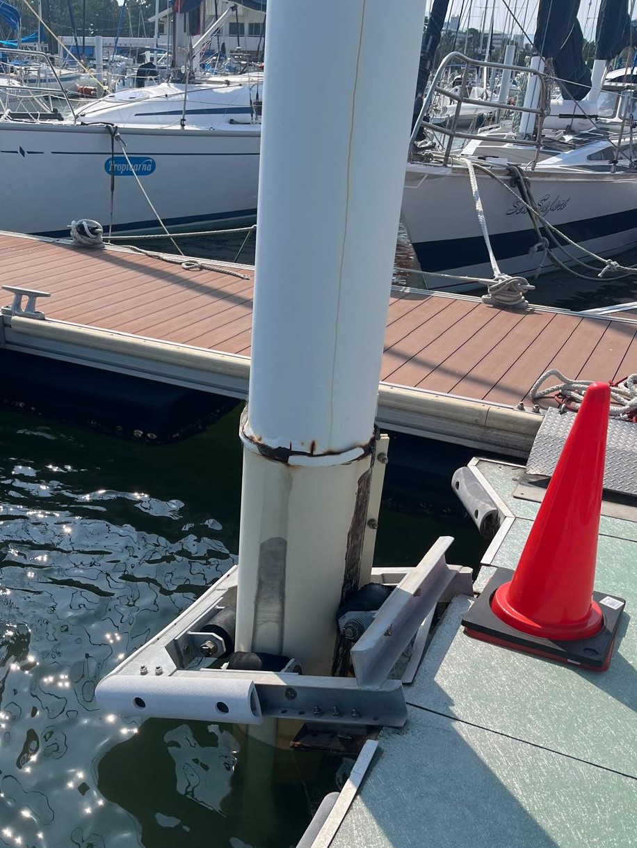 パイルガイド脱落